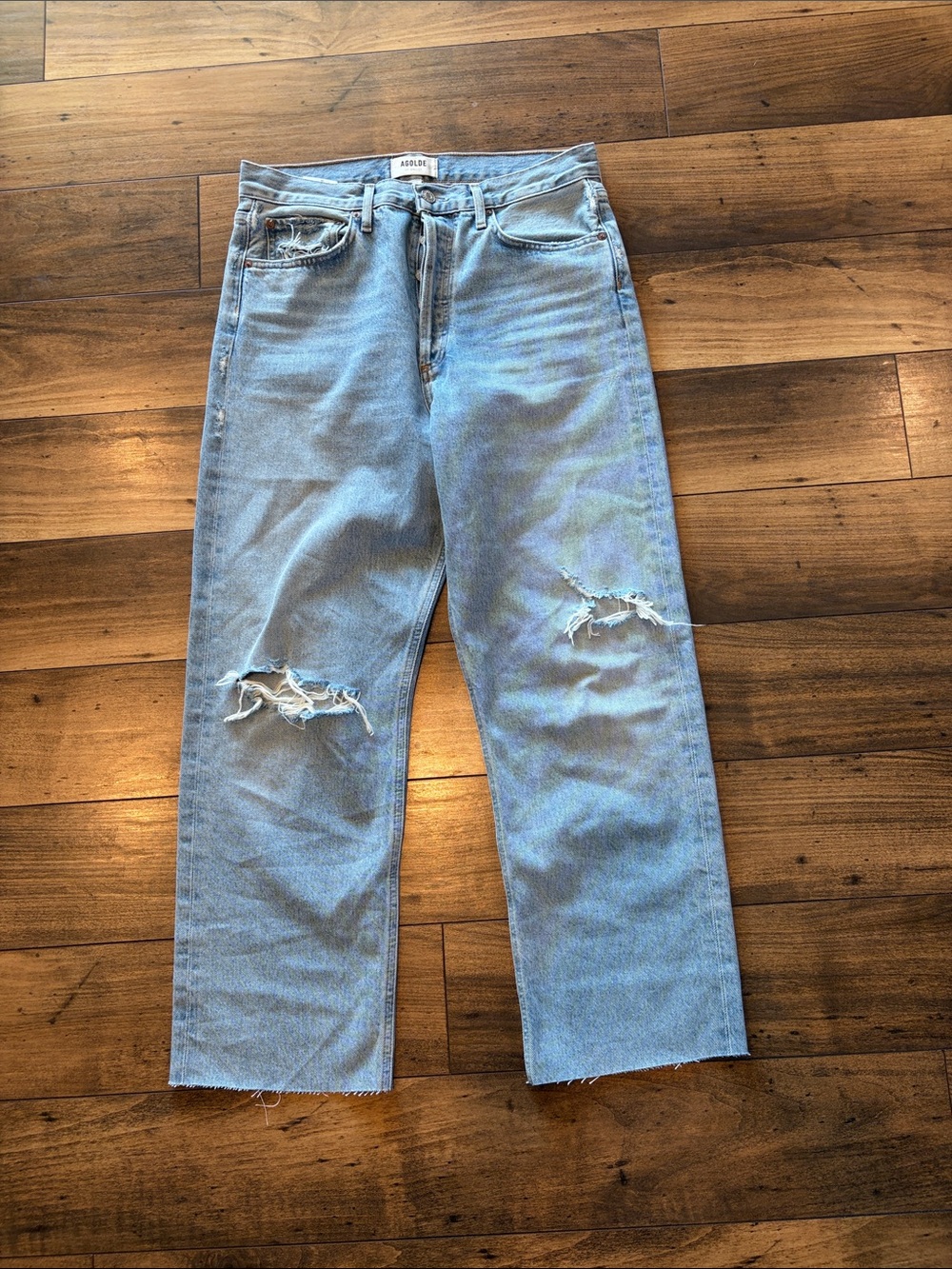 Agolde cropped jeans